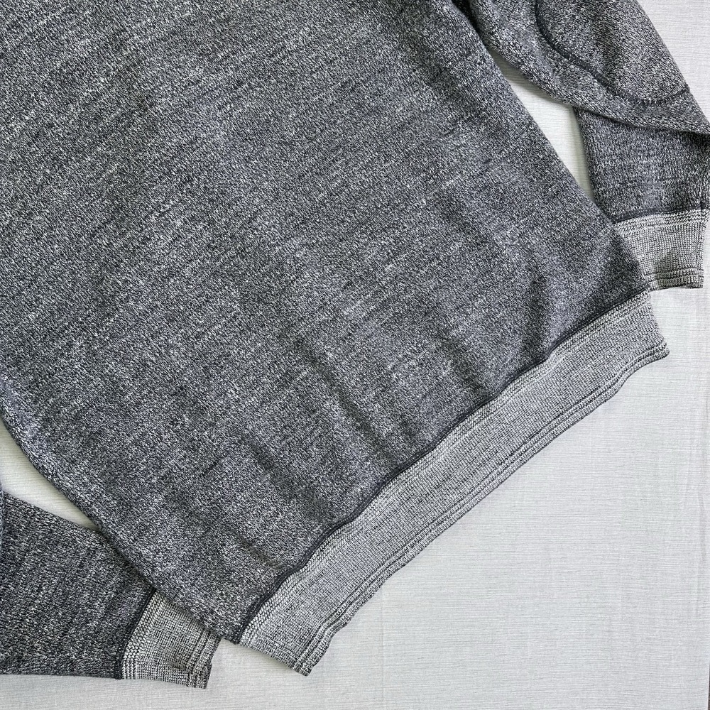 Polo Ralph Lauren Shawl Collar Knit Cardigan Sweater Men L Grey Rugby Preppy - Picture 9 of 10